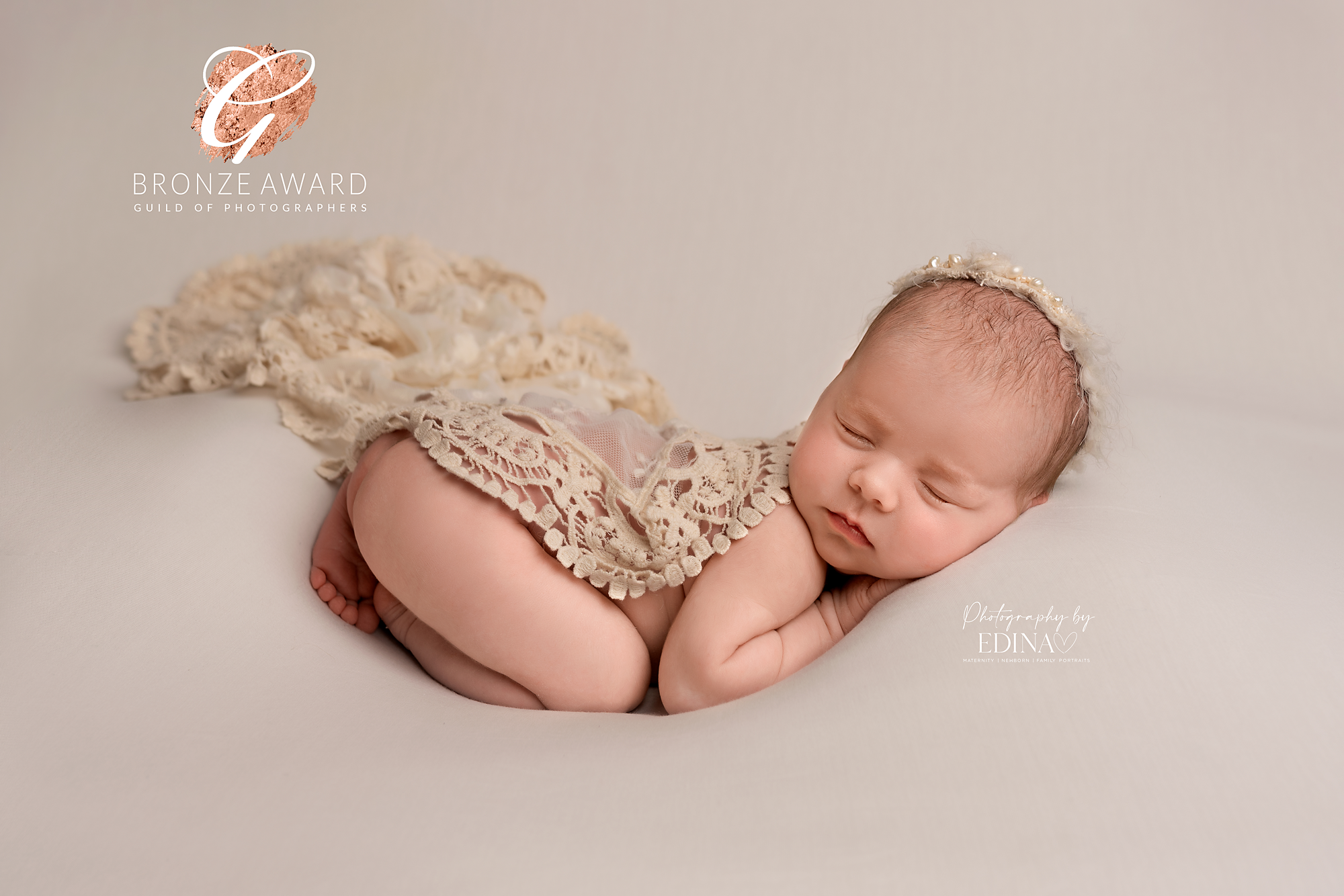 award winning photo by York's best newborn photographer